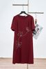 Đầm suông A đính đá - B63R25Q004