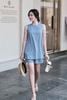 Quần short ly bung chun sườn - D64S25H001