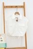 Áo sơ mi croptop vai chờm túi ốp - H61H24H001