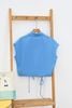 Áo sơ mi croptop vai chờm túi ốp - H61H24H001