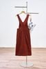 Đầm yếm xẻ gấu - H63O23T001