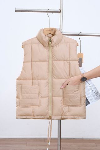Áo phao gile túi ốp - H65P24T004