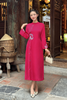 Áo dài liền đầm thêu - L61A24Q037