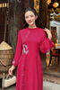 Áo dài liền đầm thêu - L61A24Q037