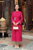 Áo dài liền đầm thêu - L61A24Q037