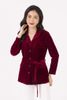 Áo nhung cổ 2 ve GBT011  - L61B19T060