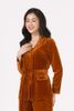 Áo nhung cổ 2 ve GBT011  - L61B19T060
