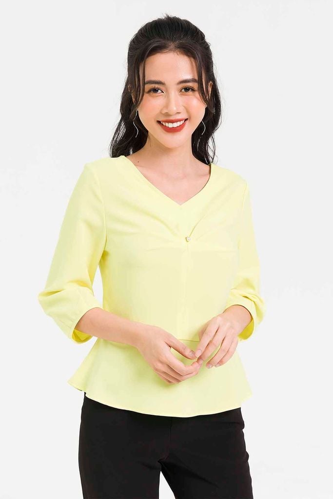 ÁO Peplum XếP Ly NgựC  - L61B20Q035