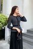 Áo Peplum Phối Đai Eo Gbt008 - L61B21T043