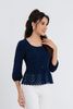 Áo Peplum Cổ U - L61B22H085