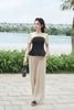 áo peplum phối cầu ngực - L61B24H017