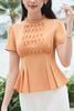 áo cổ bèo mí ngực - L61B24H021