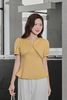 Áo cổ V kẹp ren ngực - L61B24Q012
