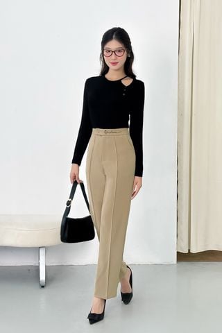Áo len thun hở vai - L61B24T004