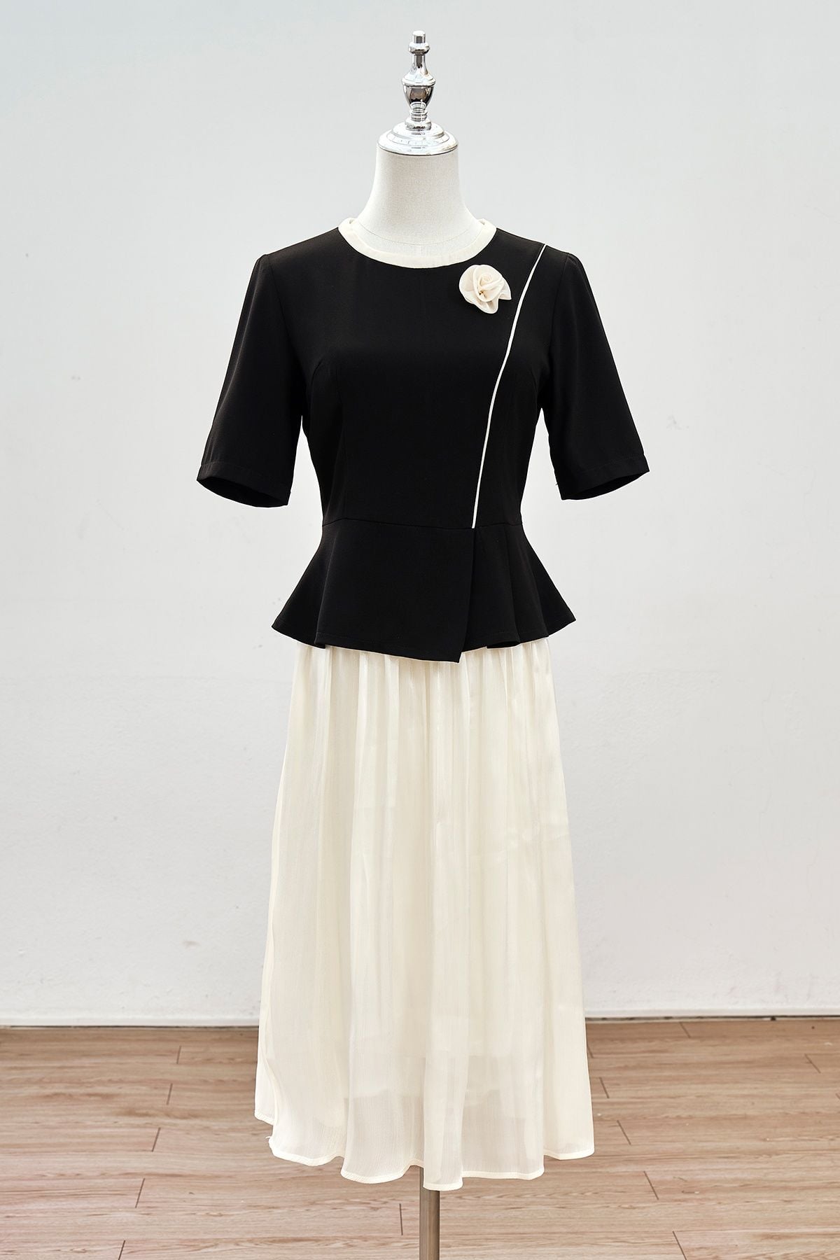 Áo peplum lé thân - L61B25H003