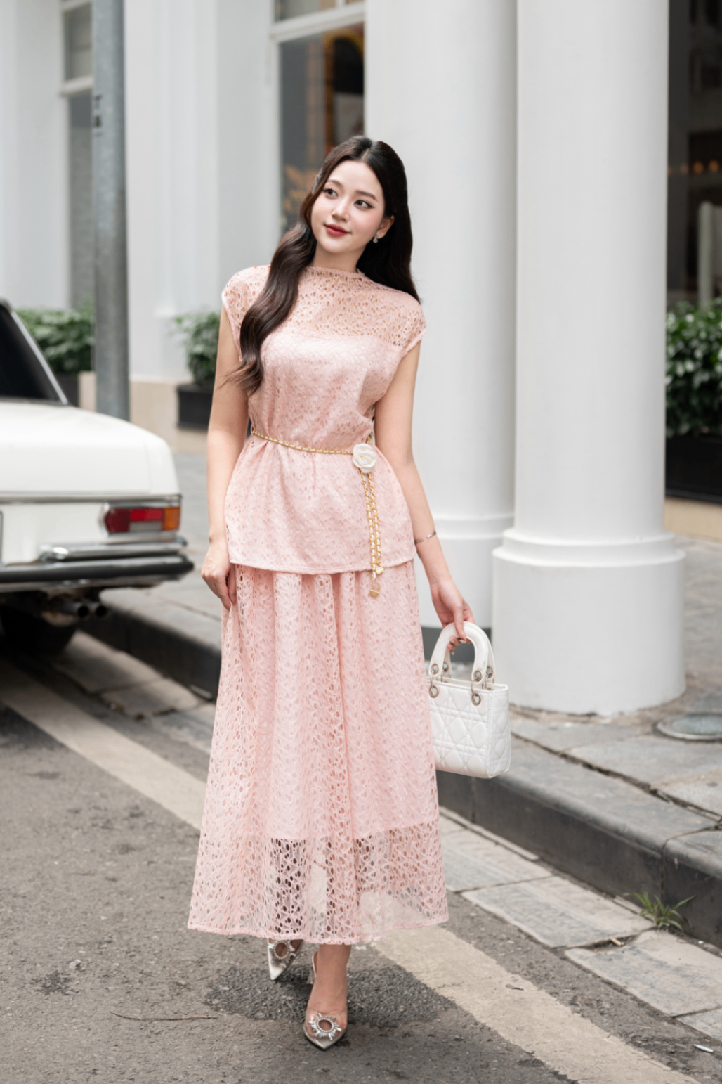 Áo ren vai chờm - L61B25H005