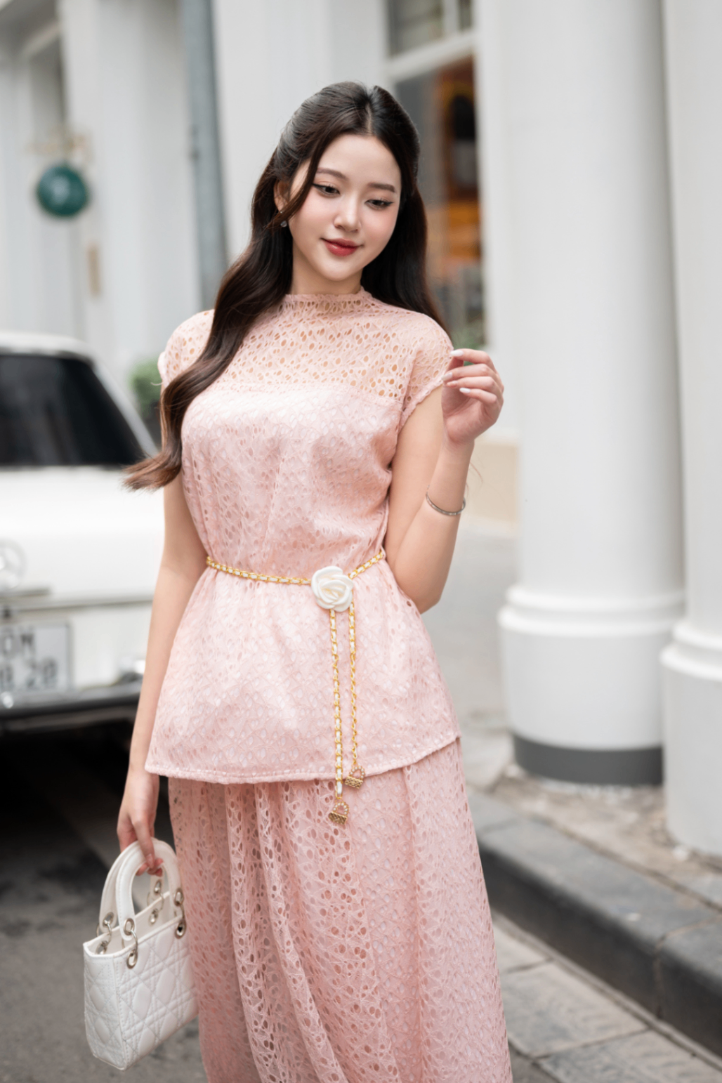 Áo ren vai chờm - L61B25H005