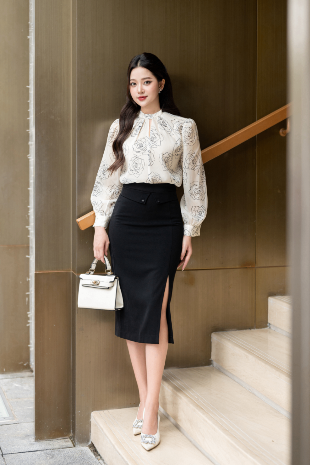 Áo cổ tàu  - L61B25Q002