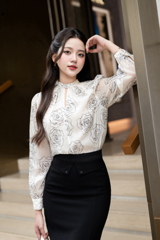 Áo cổ tàu  - L61B25Q002