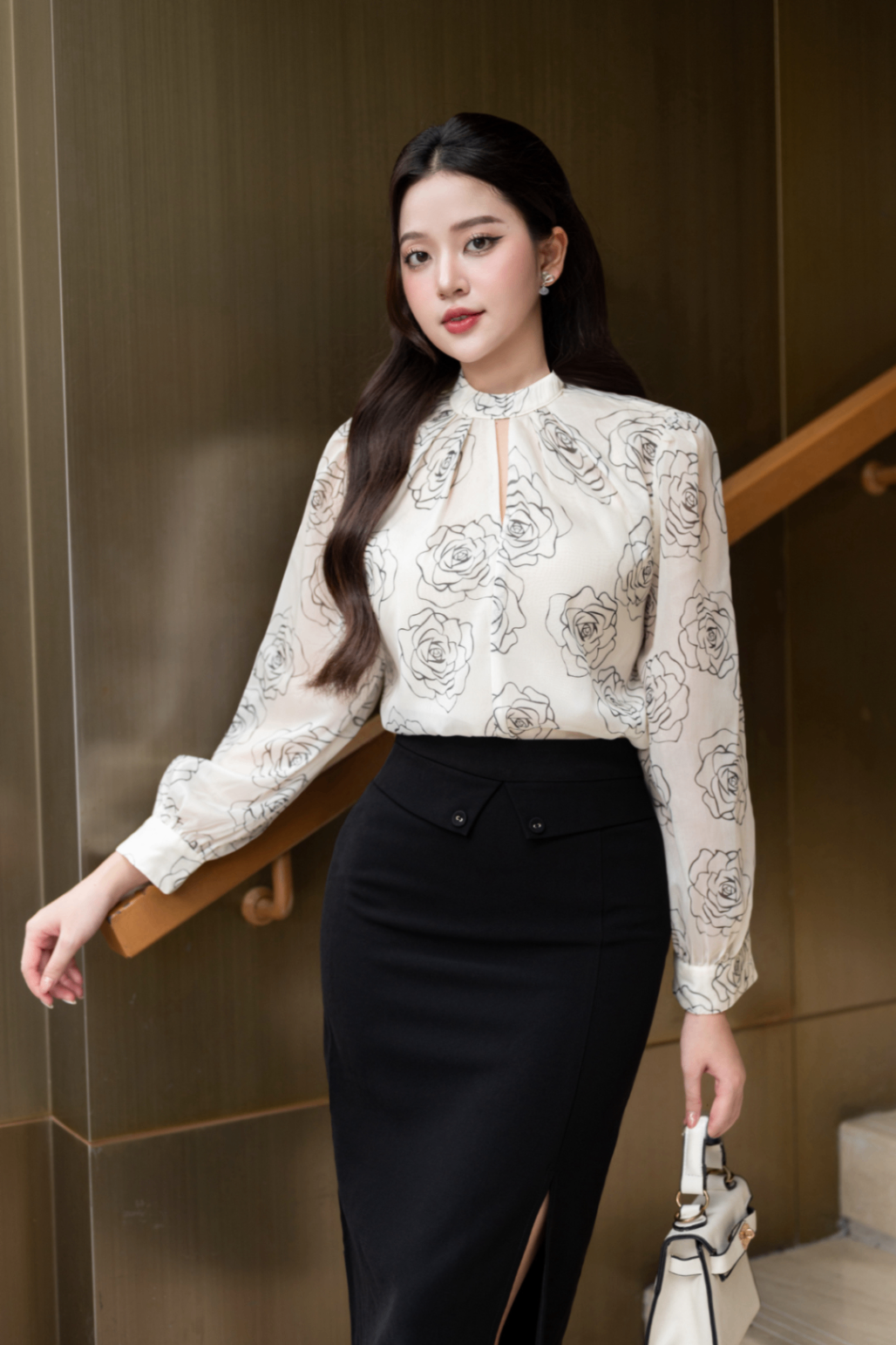 Áo cổ tàu  - L61B25Q002