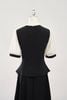 Áo peplum cổ bèo - L61B25Q010