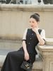 Áo peplum cổ bèo - L61B25Q010