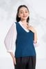 áo sơ mi cổ đức tay dập ly - L61H22Q042