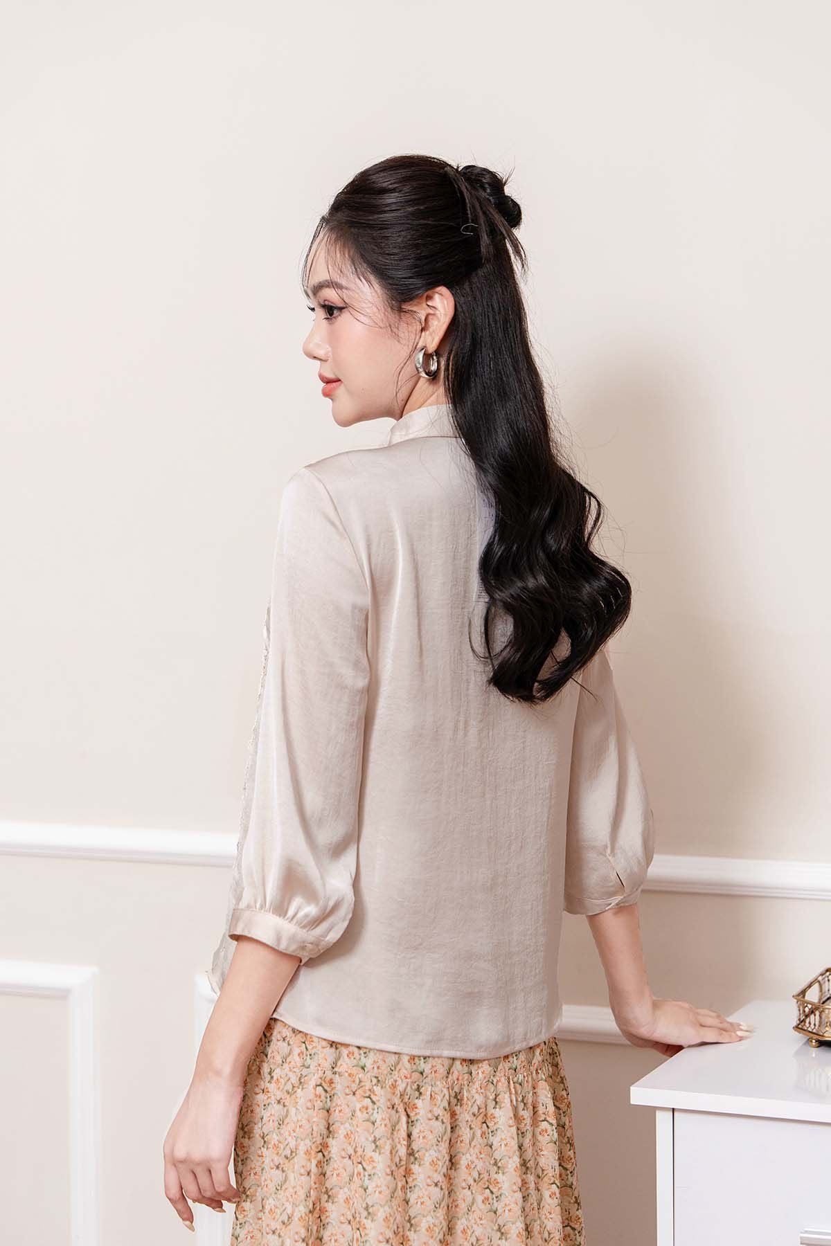 áo sơ mi mí ngực - L61H23Q031