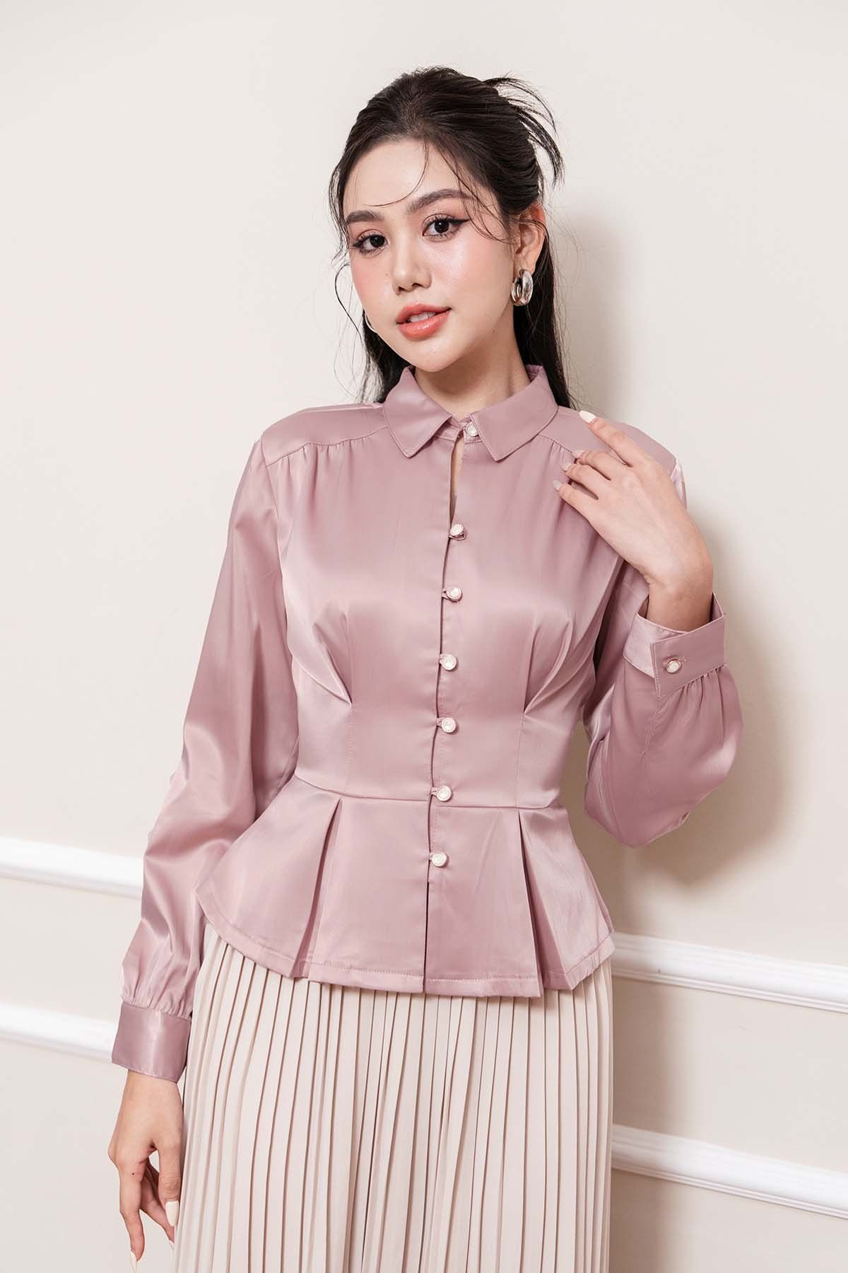 áo peplum khuy trai - L61H23Q062