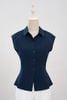 Áo sơ mi cổ đức peplum - L61H24H053