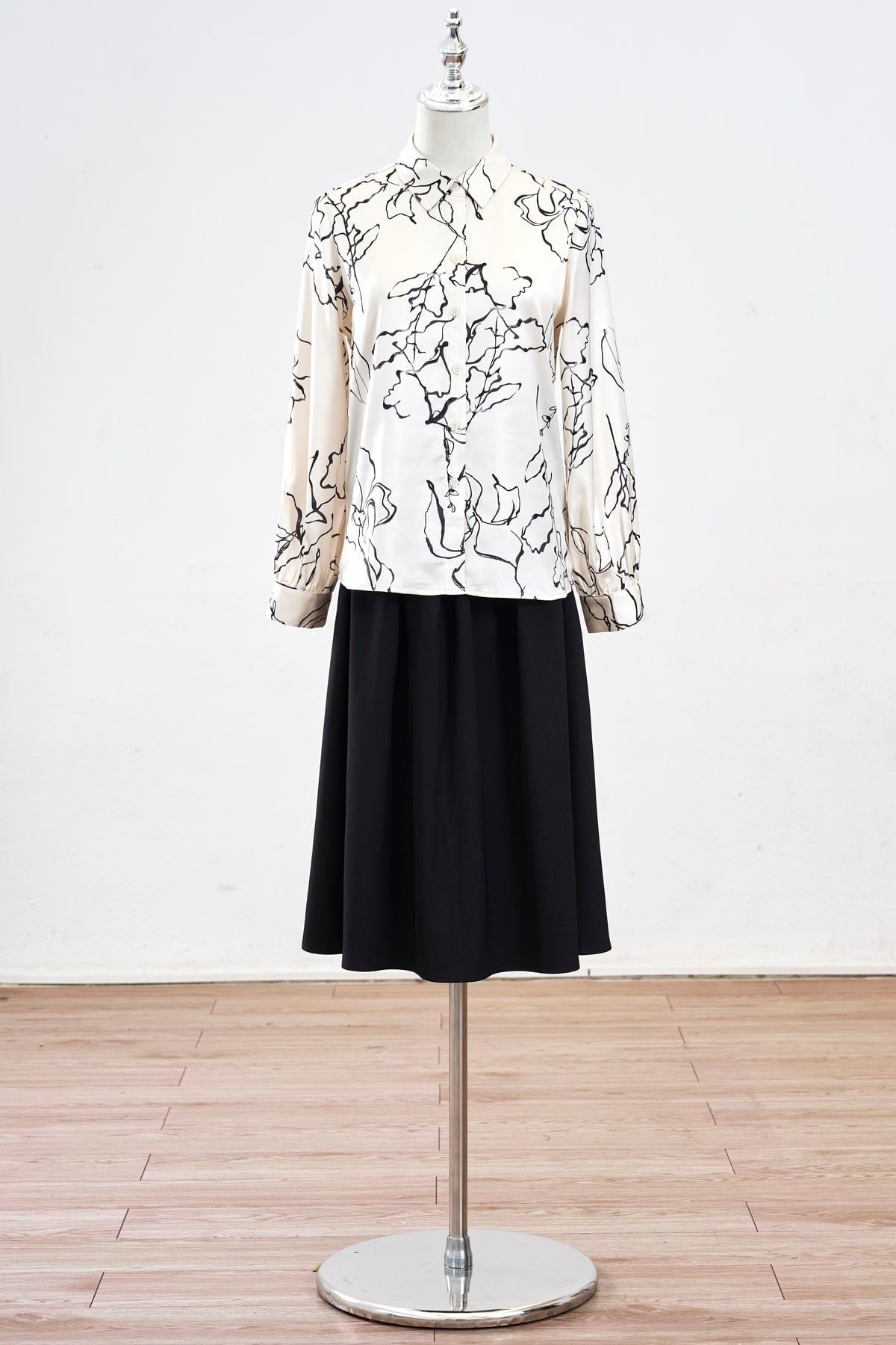 Áo sơ mi họa tiết in - L61H25Q004