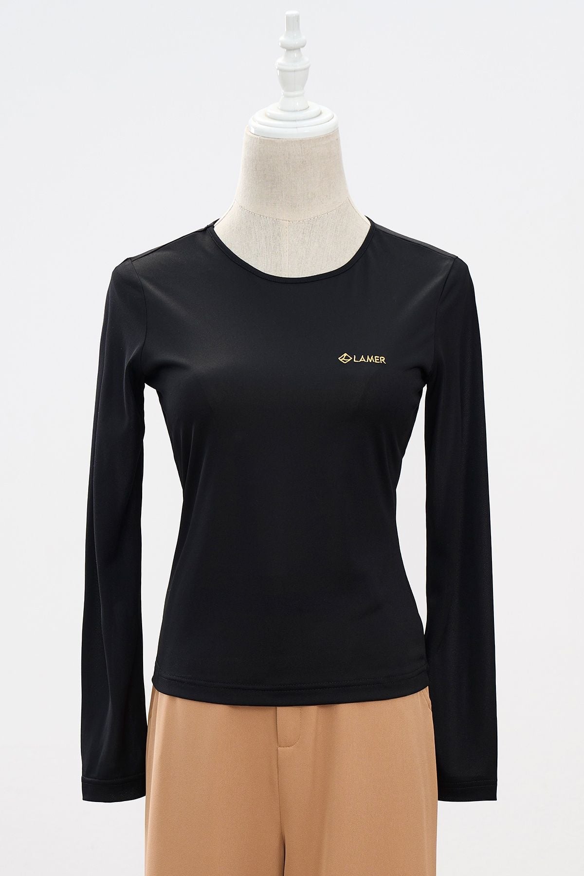 Áo giữ nhiệt cổ tròn dài tay - L61O24T007