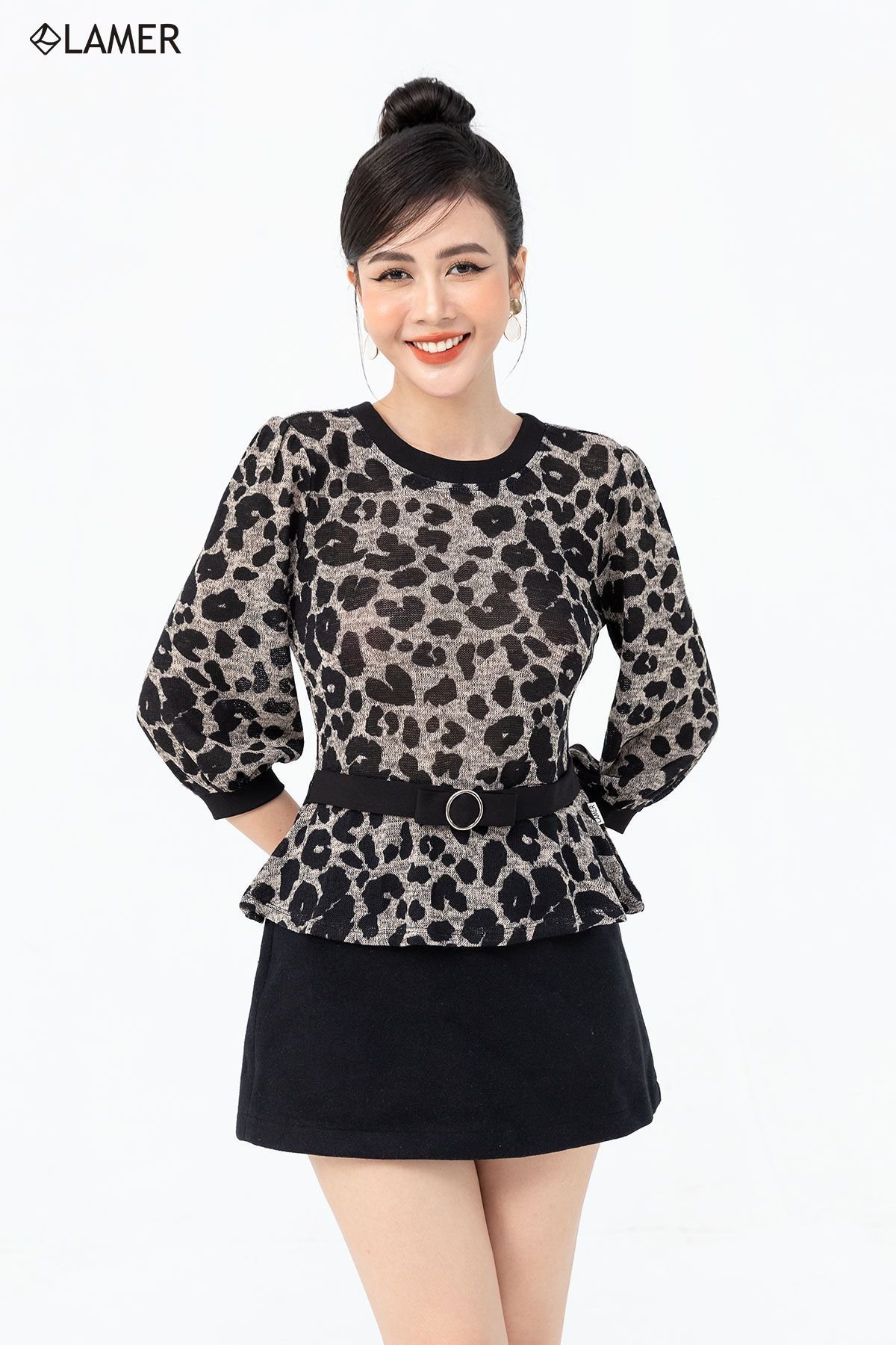 Áo Len Peplum - L61W21T026