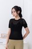 áo len ngắn tay dệt họa tiết - L61W23Q039