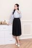 Chân váy xòe dập ly - L62L23Q006
