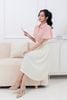 Chân váy xòe dập ly - L62L23Q006