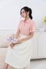 Chân váy xòe dập ly - L62L23Q006