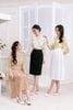Chân váy nhún 3 tầng in hoa - L62L23Q015