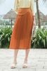Chân váy xòe dập ly - L62L24Q005