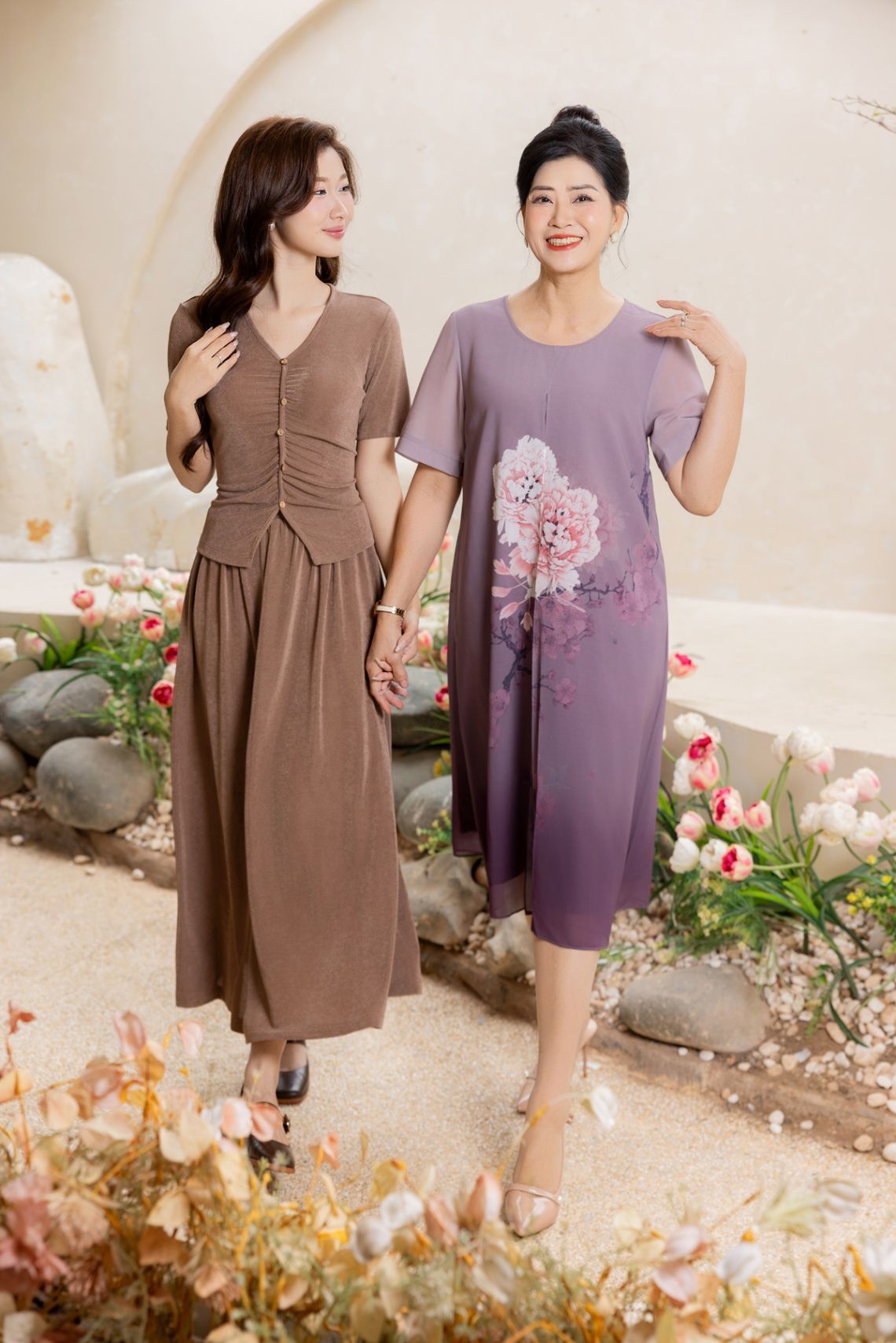 Chân váy thun xếp nhún - L62L25H012