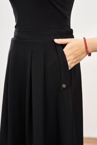 Chân váy xòe túi chéo - L62L25Q005