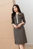 Đầm phối nẹp - L63F22T043