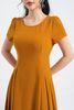 Đầm Xòe Xếp Ly Tay Bồng - L63L22H026
