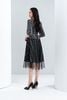 Đầm kẻ peplum - L63L22T042