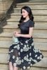 Đầm xòe peplum phủ vai - L63L24H106