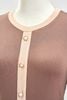 Đầm xòe lưới phối áo len peplum - L63L24T004