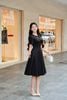 Đầm xòe đính nơ ruy băng - L63L25H005