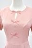 Đầm xòe đính nơ ruy băng - L63L25H005