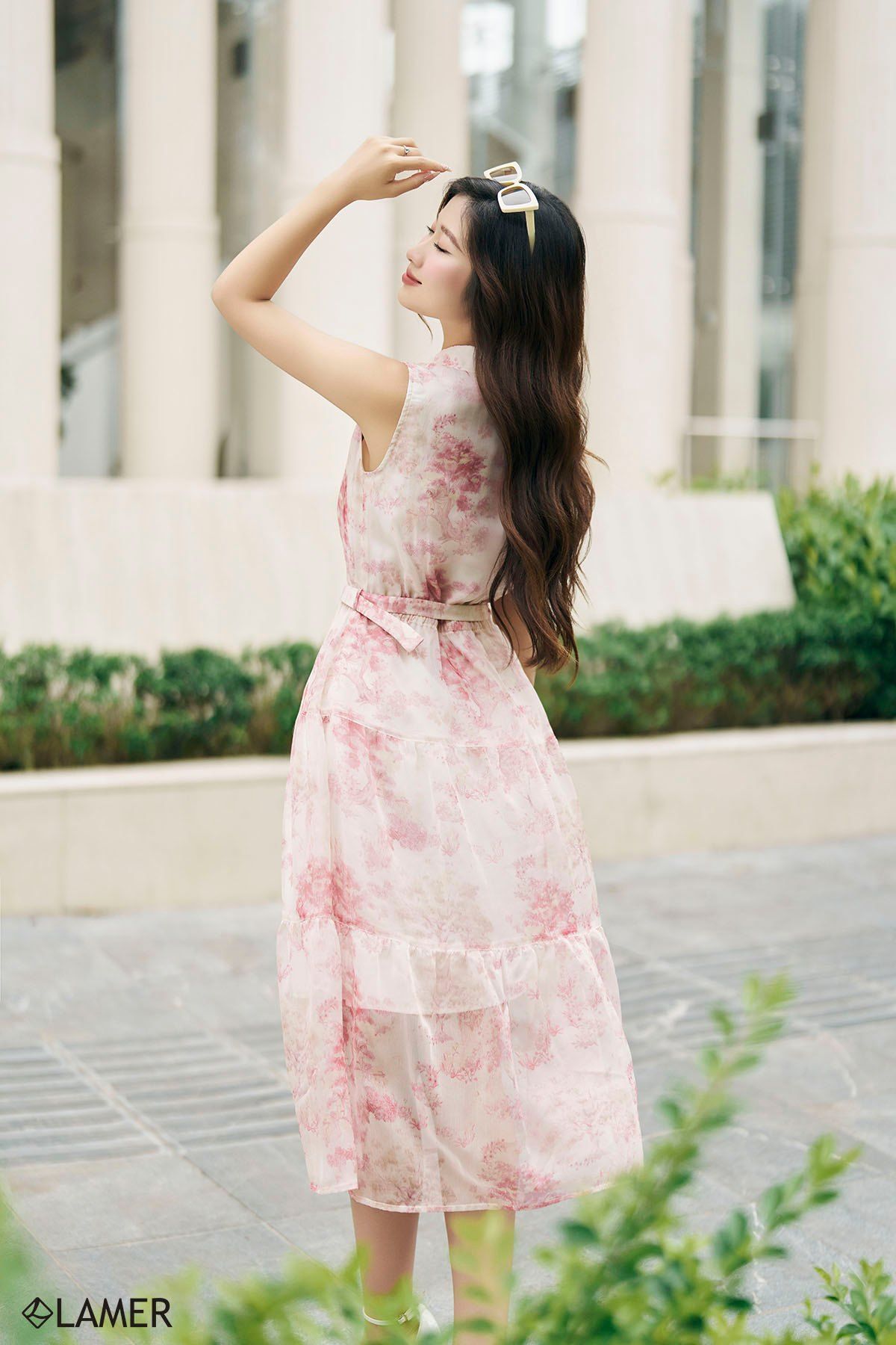 Đầm maxi cổ đức - L63M24H074