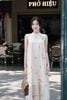 Đầm maxi cổ yếm buộc nơ - L63M25H029